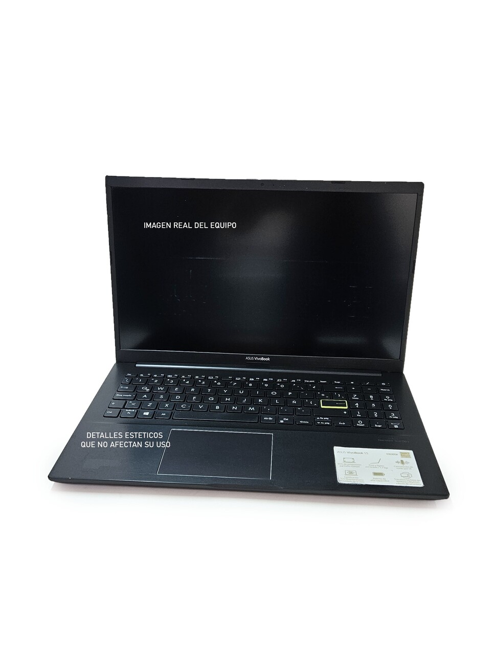 NOTEBOOK ASUS VIVOBOOK K513E INTEL CORE I3-1115G4 8 GB RAM/ 128 GB SSD (REACONDICIONADO) - Imagen 8